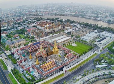 palazzo reale bangkok veduta dall' alto